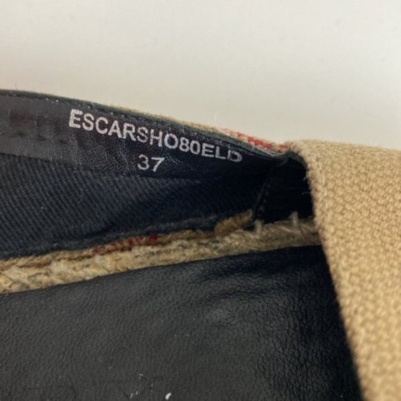 Authentic Burberry Brit Hodgeson Espadrilles Flats Canvas Beige Check 37… - Picture 5 of 11